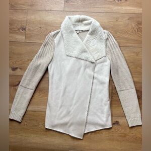 Miracle Ivory Knit‎ Open Front Sweater